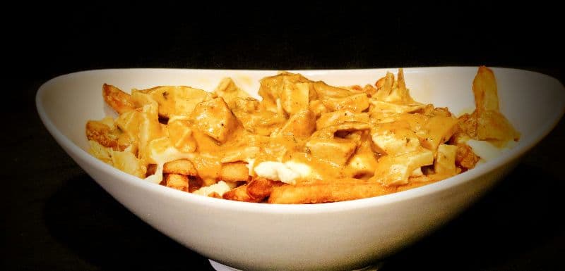 Curry Chicken Poutine