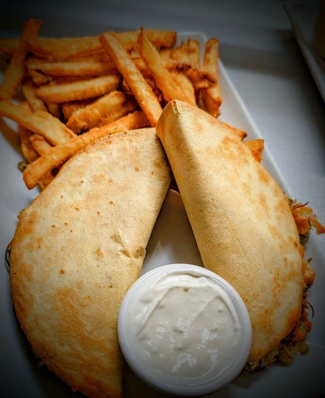 Mung Bean Quesadilla