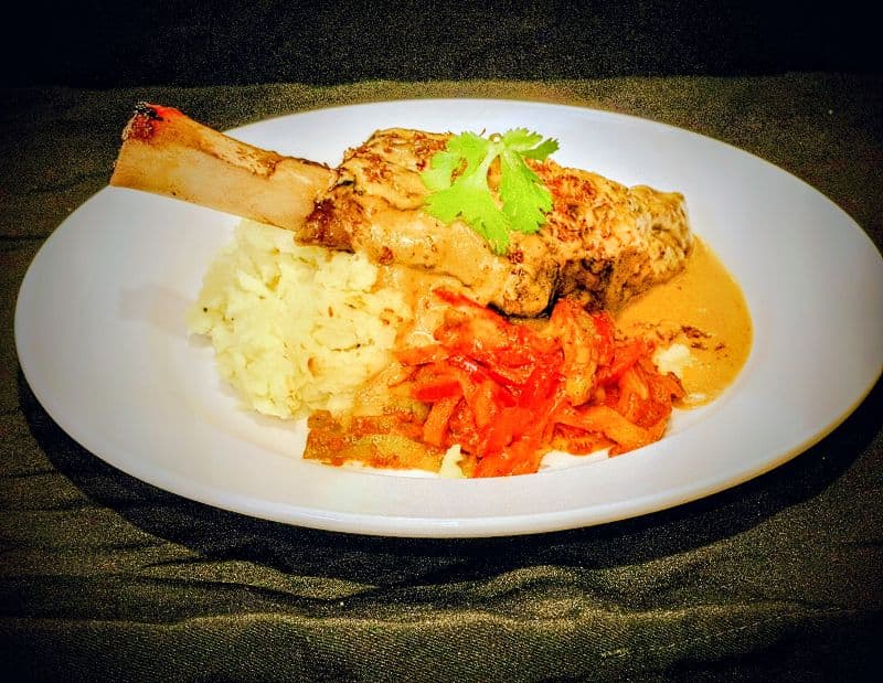 Curried Lamb Shank
