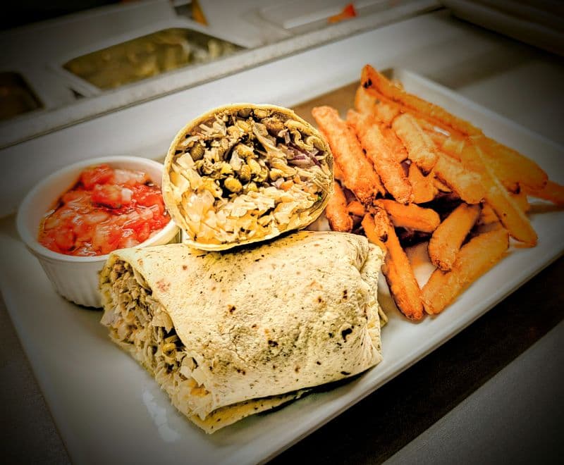Bean & Pea Wrap
